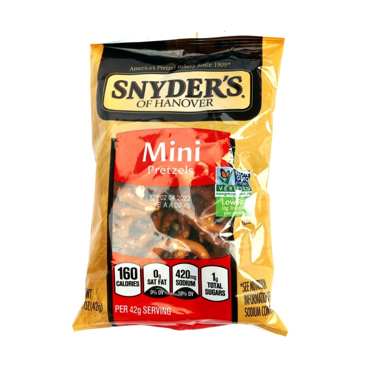 Mini Pretzels Snyder’s 42 gramos - Floristería Noemi Flowers