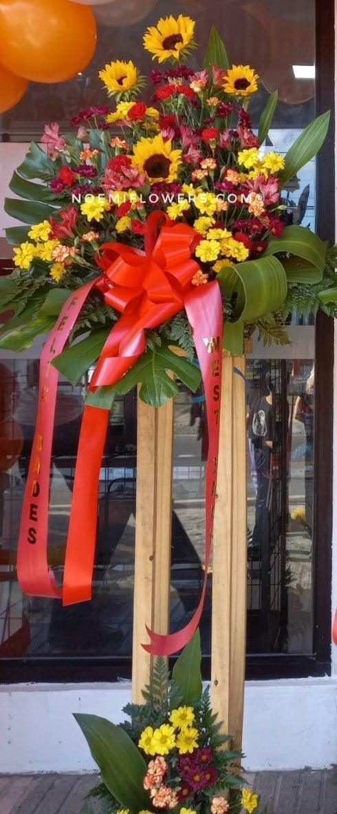 Pedestal 04 - Floristería Noemi Flowers