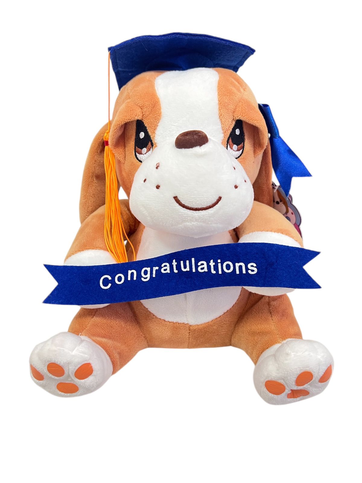 Peluche Samuel & Miel Graduación 9" - Floristería Noemi Flowers
