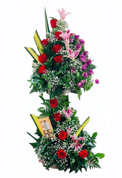 Arreglo Floral Plenitud - Floristería Noemi Flowers