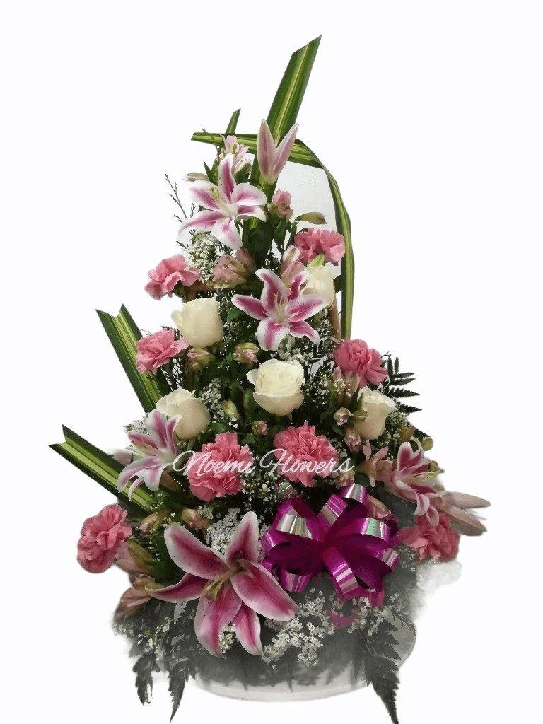 Primavera en rosa - Floristería Noemi Flowers