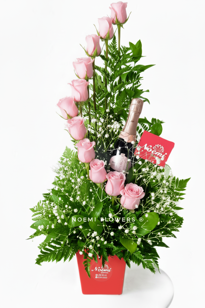 Rosas y Chandon