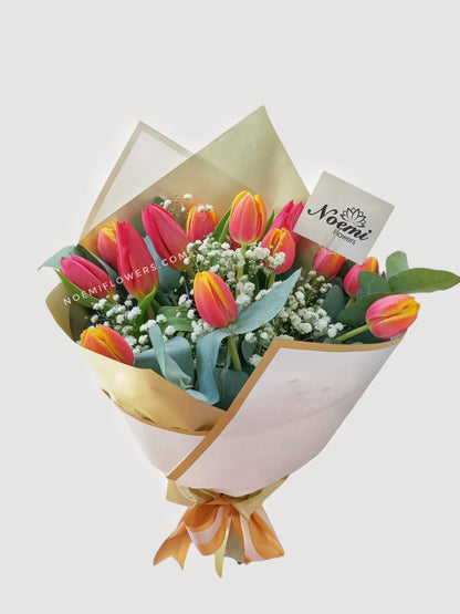 Bouquet de Tulipanes - Floristería Noemi Flowers