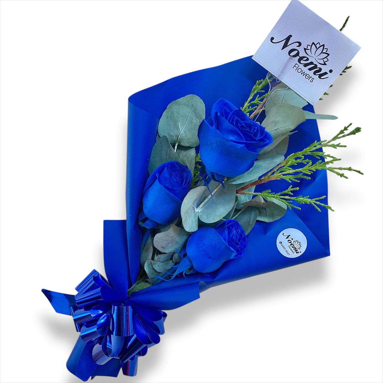 Bouquet Trío de Rosas - Floristería Noemi Flowers