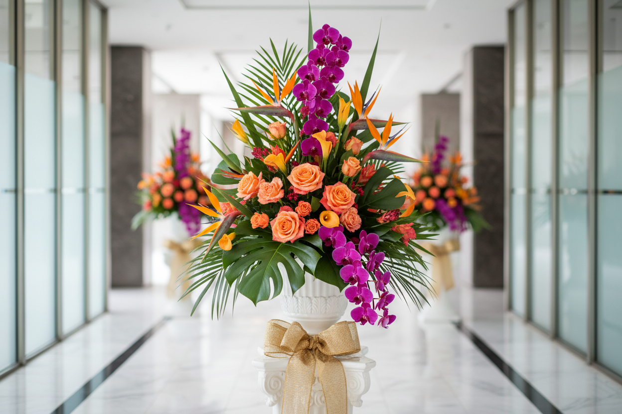 Banner Arreglos Florales Feria de La Chorrera - Sin Texto