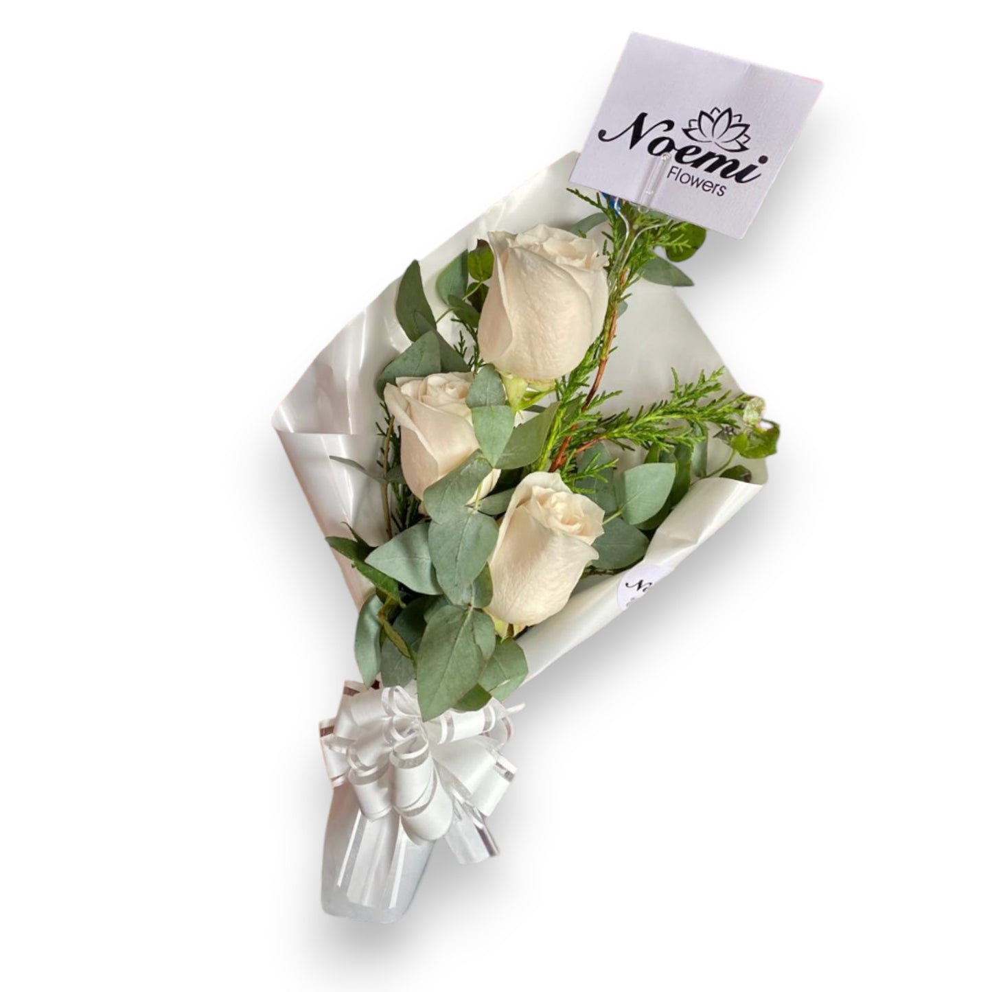 Bouquet Trío de Rosas - Floristería Noemi Flowers