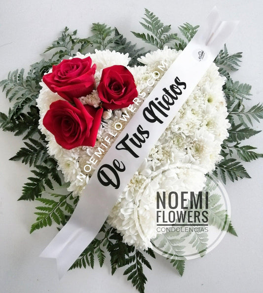 Corona NF-44 (12 pulgadas) - Floristería Noemi Flowers