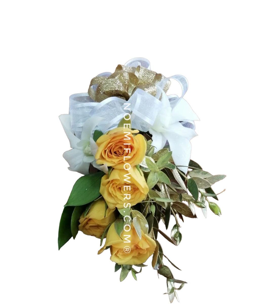 Corsage de Mano NF-06 - Floristería Noemi Flowers