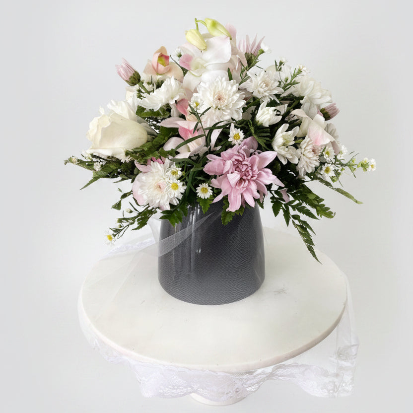Cubre Urna NF-05 - Floristería Noemi Flowers