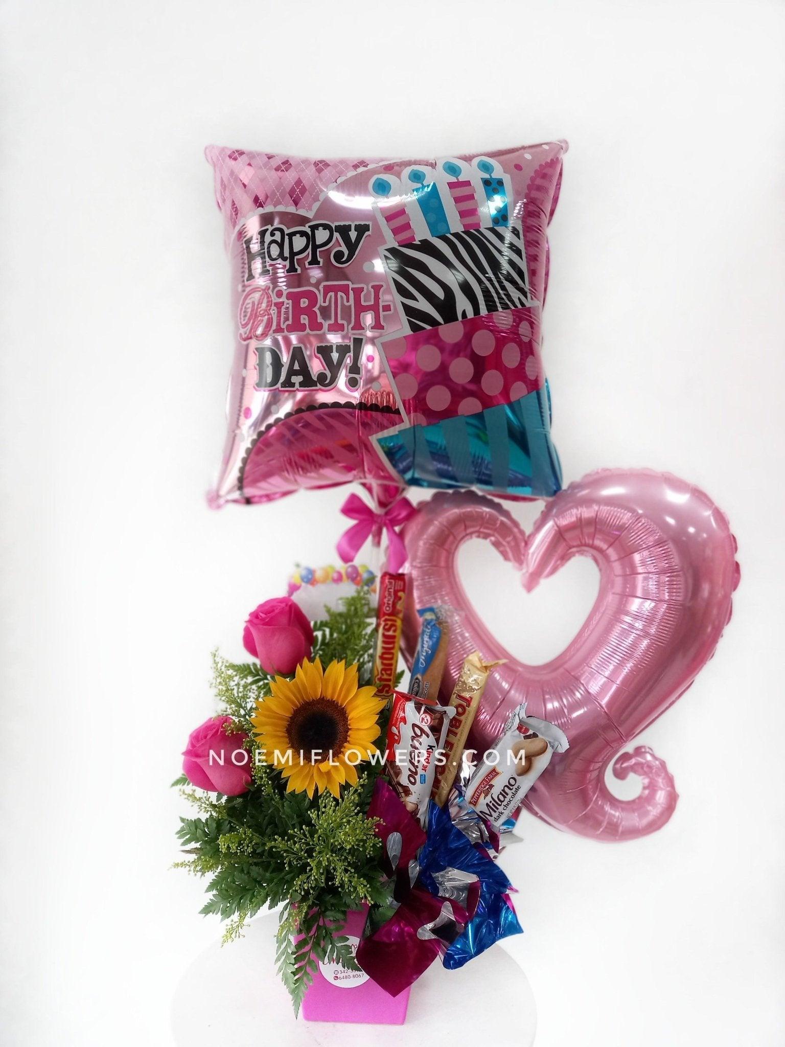 Cumpleaños 04 - Floristería Noemi Flowers