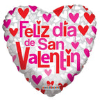 Globo Feliz San Valentín 18" - Floristería Noemi Flowers