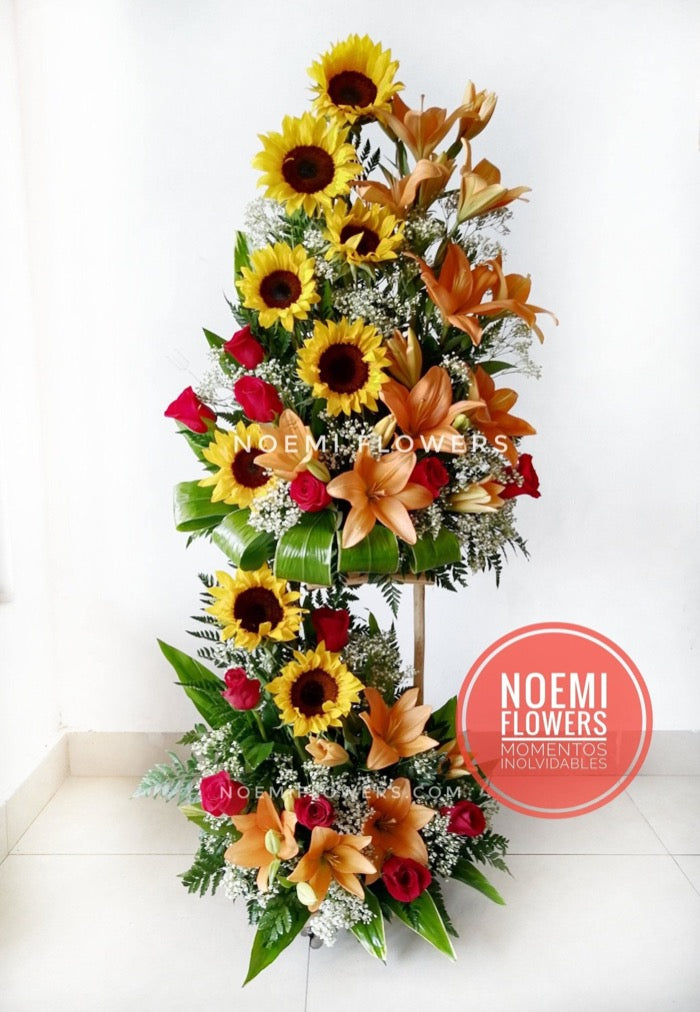Mi Radiante Amor - Floristería Noemi Flowers