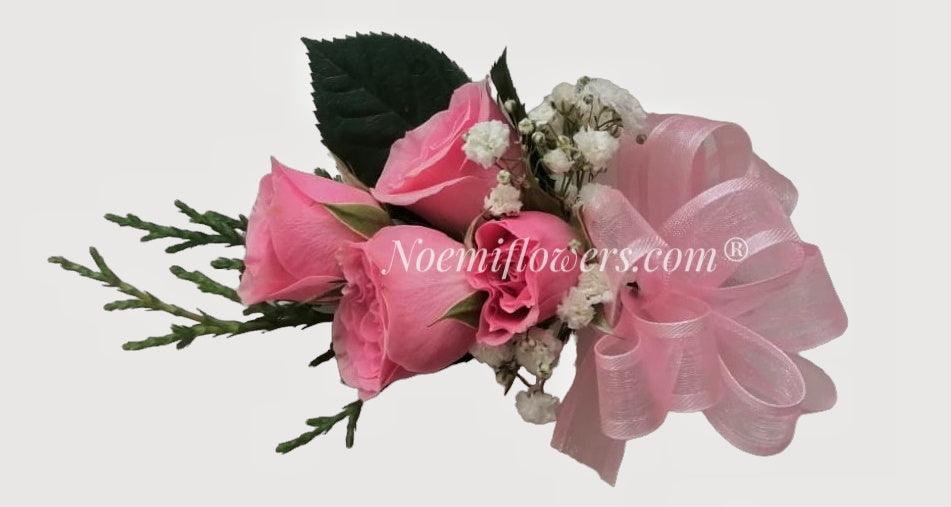 Corsage de mano NF-06 - Floristería Noemi Flowers