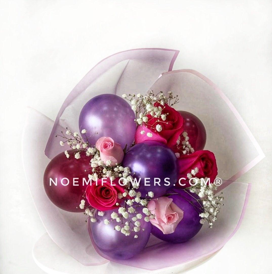 Bouquet Sorpresa de Rosas - Floristería Noemi Flowers