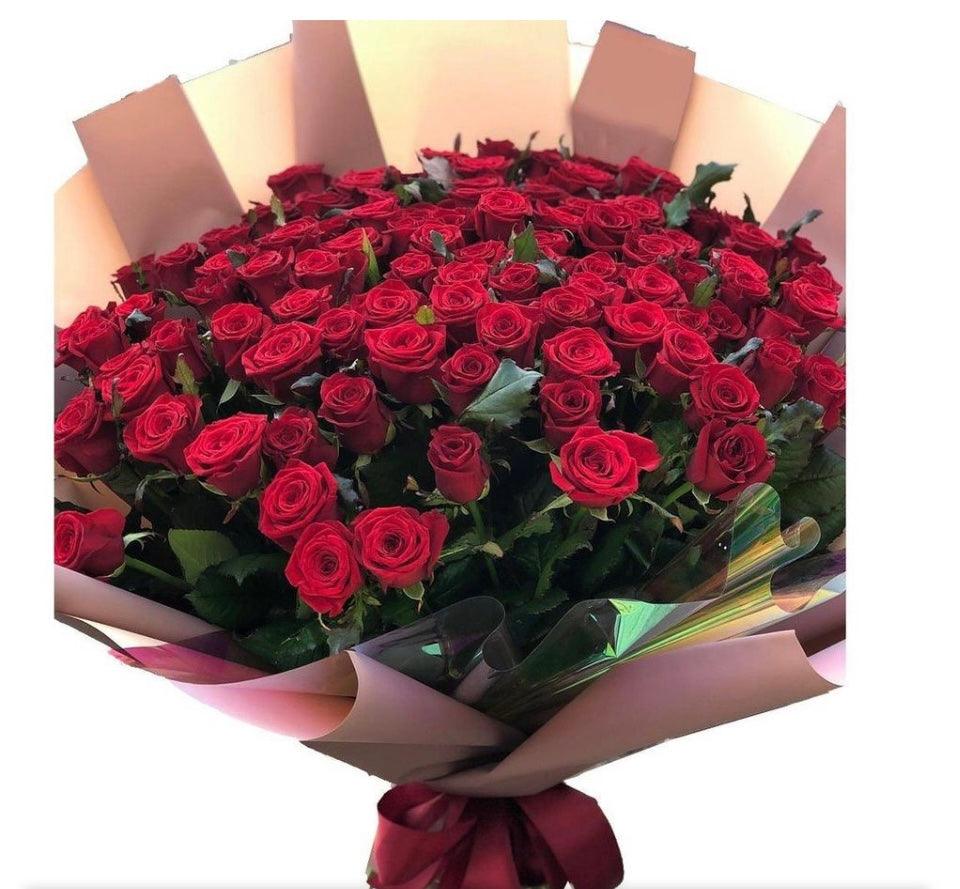 Bouquet 150 rosas - Floristería Noemi Flowers