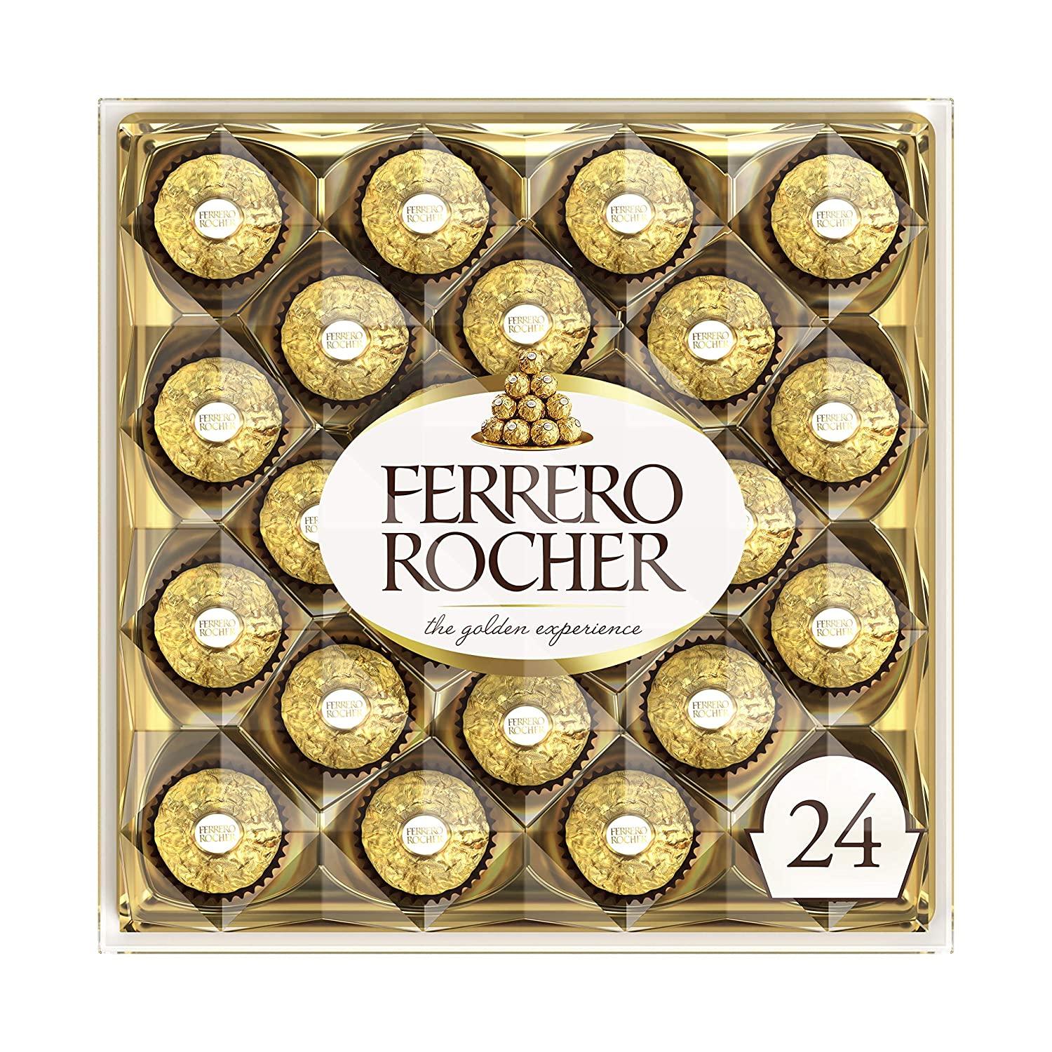 Chocolate Ferrero Rocher 24 unidades - Floristería Noemi Flowers