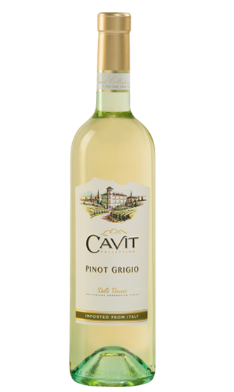 Vino Blanco Pinot Grigio Cavit - Floristería Noemi Flowers